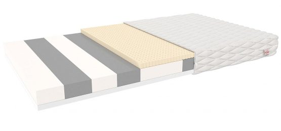 Materac 80x160 lateksowy do łóżeczka premium